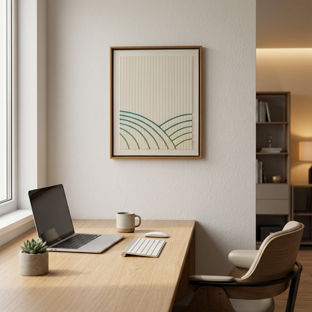 H1001 Nature Inspired Texture Wall Art - Hussainor.com