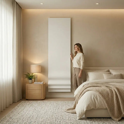 H10022  Luxury Panel Vertical Wall Sculptural Art - Hussainor.com