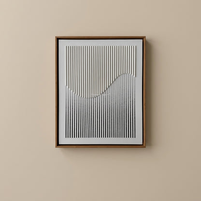 H1003  Abstract Wave Texture Wall Art - Hussainor.com