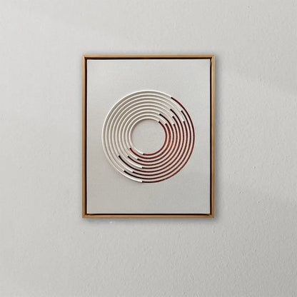 H10015  Abstract Circular Texture Wall Art - Hussainor.com