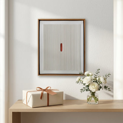 H1002  Minimal Accent Texture Wall Art - Hussainor.com