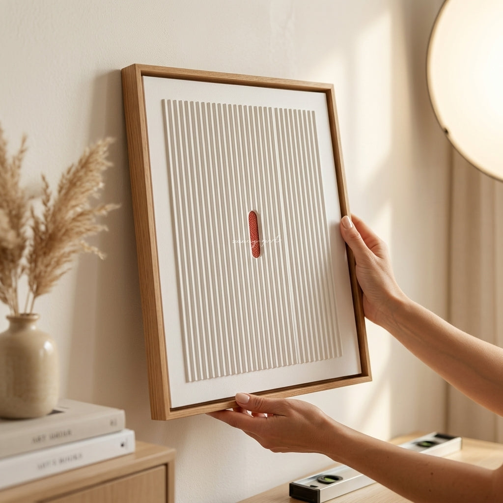 H1002  Minimal Accent Texture Wall Art - Hussainor.com