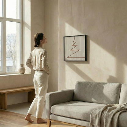 H10019  Modern Geometric Texture Art - Hussainor.com