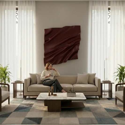 H10024  Texture Panel  Sculptural  Wall Art - Hussainor.com