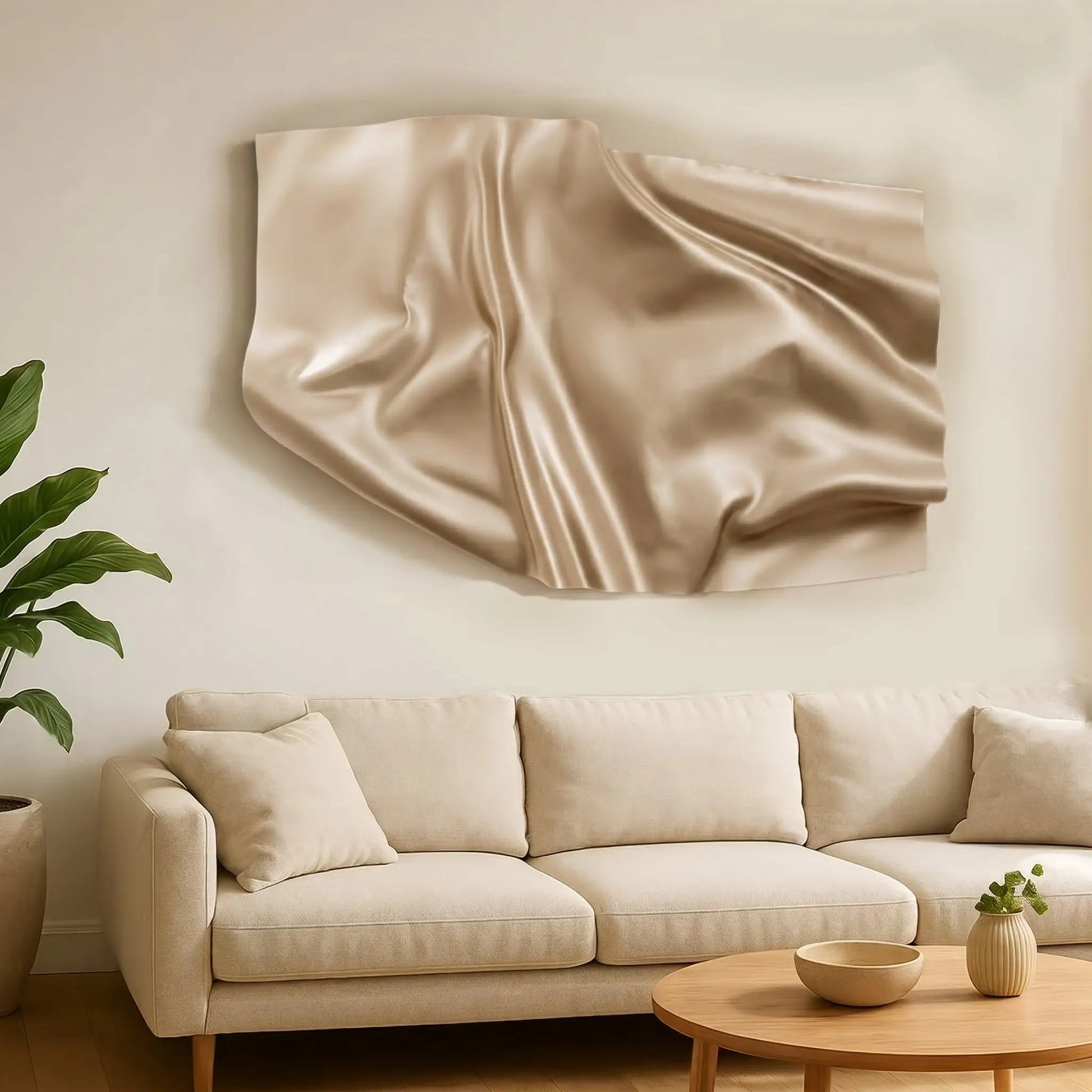 H10026  Elegant Panel 3D Sculptural Wall  Art - Hussainor.com