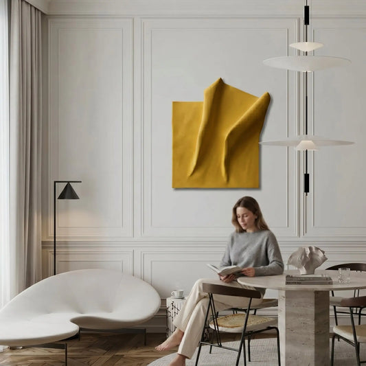 H10028  Soft Fold Panel  Wall Sculpture Art - Hussainor.com