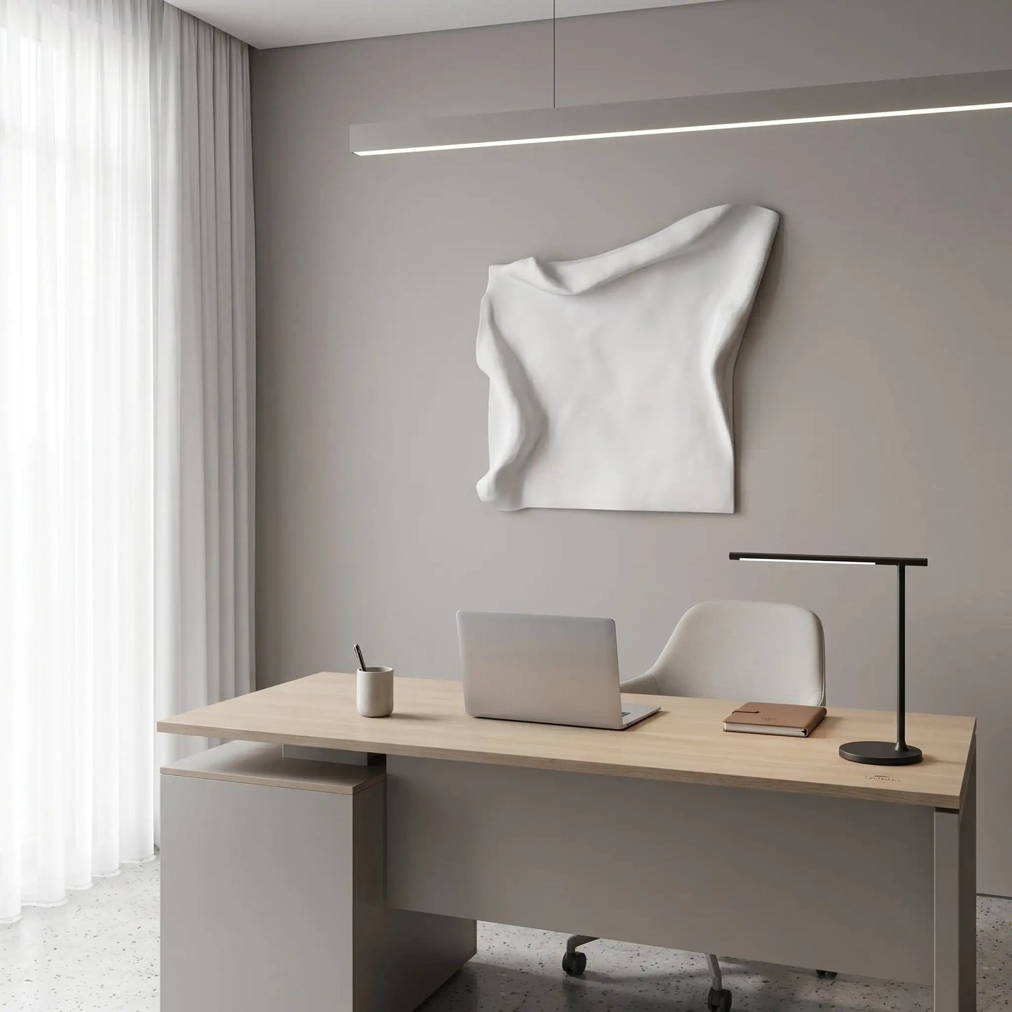 H10032  Soft Sculpt Panel Premium Wall Art - Hussainor.com