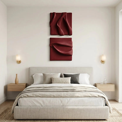 H10030  Mini Sculpt Fold Set  Wall Art (Set of 2) - Hussainor.com