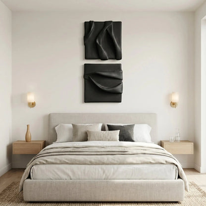 H10030  Mini Sculpt Fold Set  Wall Art (Set of 2) - Hussainor.com