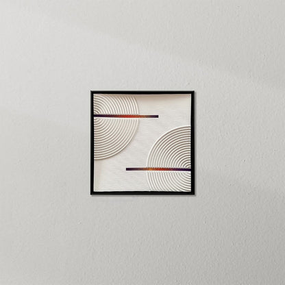 H1005  Modern Half Circle Texture Wall Art - Hussainor.com