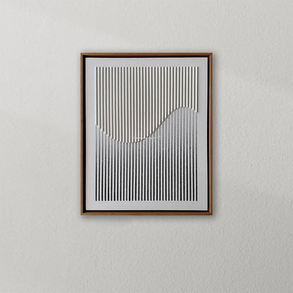 H1003  Abstract Wave Texture Wall Art - Hussainor.com