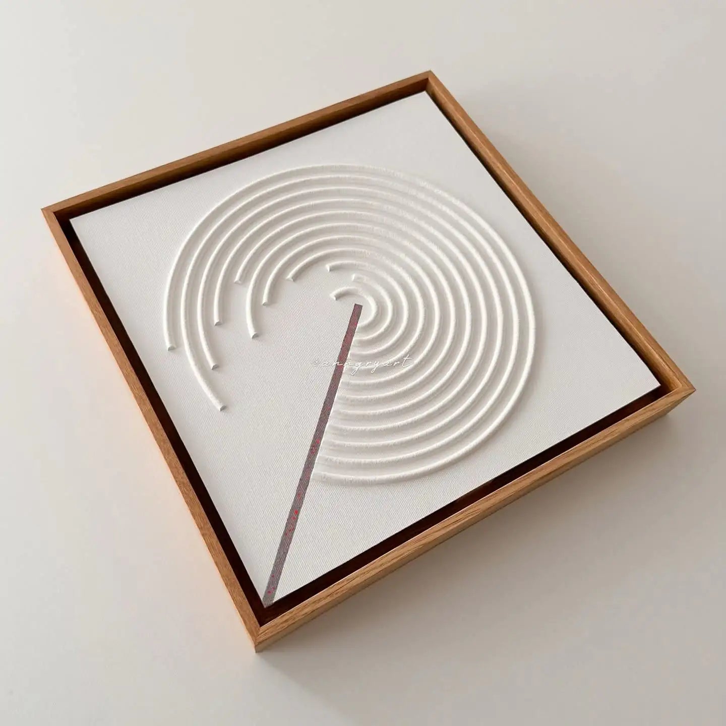 H10016 Abstract Spiral Texture Wall Art - Hussainor.com