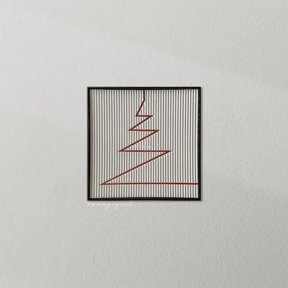 H10019  Modern Geometric Texture Art - Hussainor.com