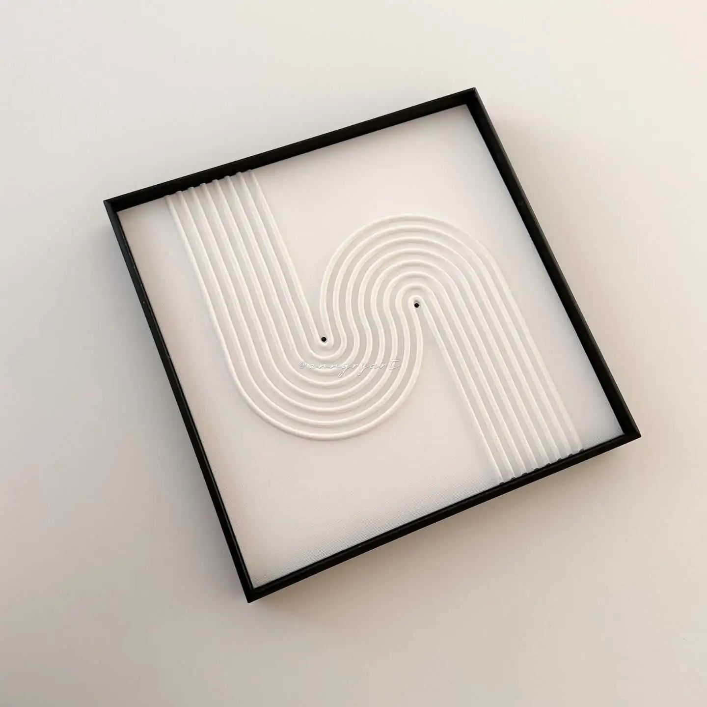 H10017  Abstract Flow Texture Wall Art - Hussainor.com