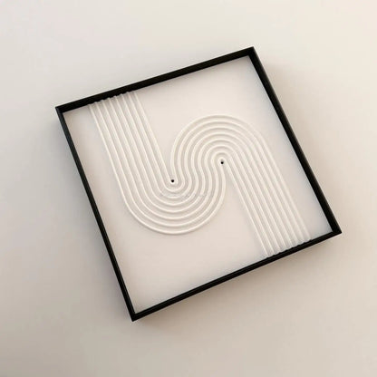 H10017  Abstract Flow Texture Wall Art - Hussainor.com