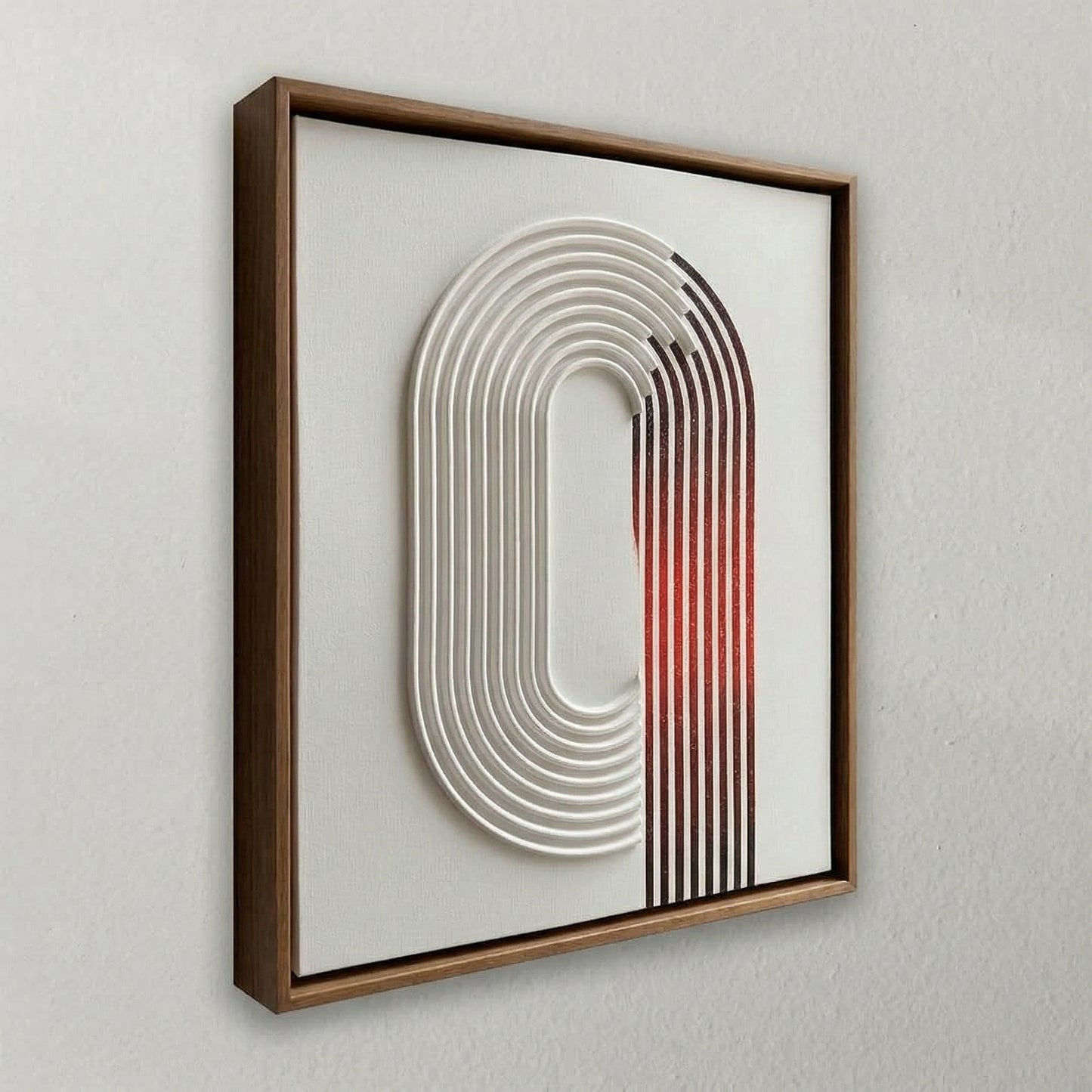 H1007  Modern Curve Gradient Texture Wall Art - Hussainor.com