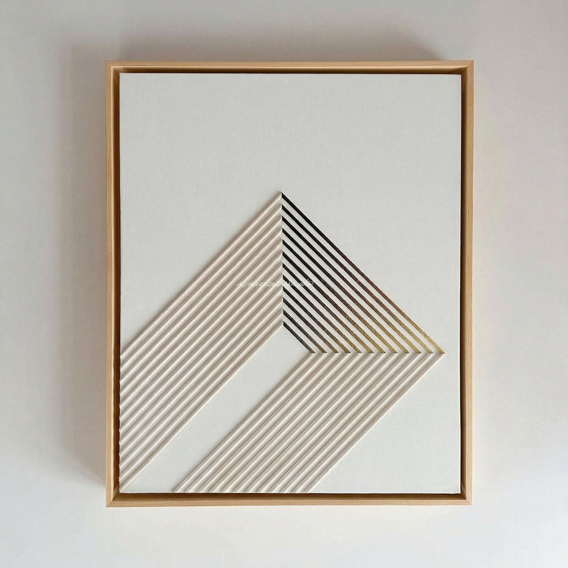 H10014  Abstract Flow Line Texture Wall Art - Hussainor.com