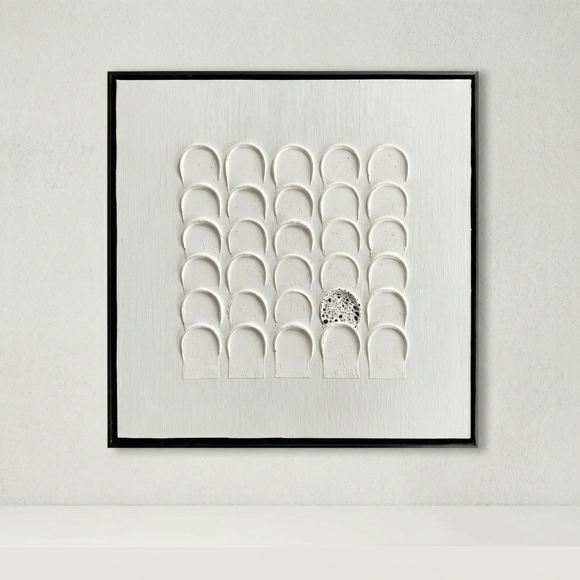 H10011  Abstract Arch Pattern Texture Wall Art - Hussainor.com